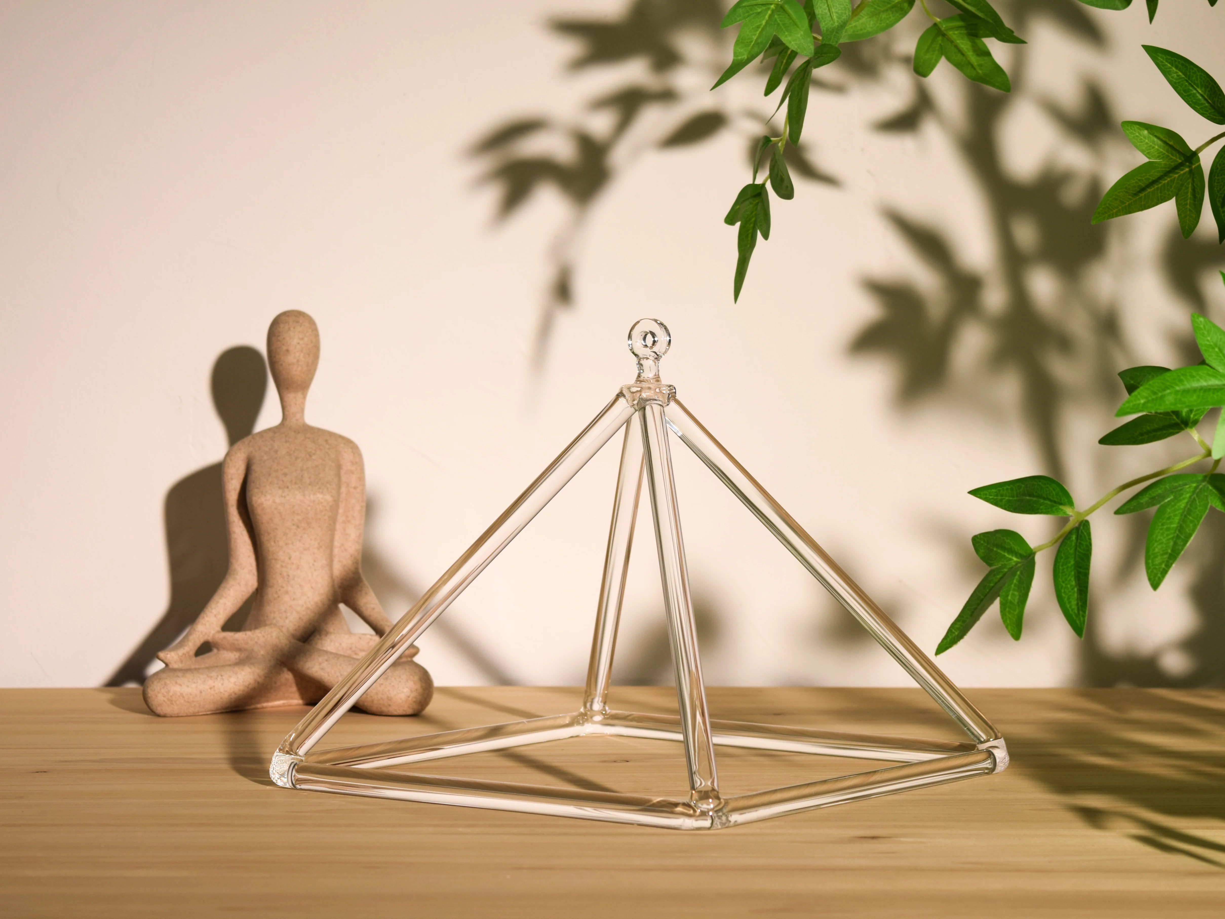 10" Crystal Quartz Pyramid | Attention Instrument for Practitioners - Image 6