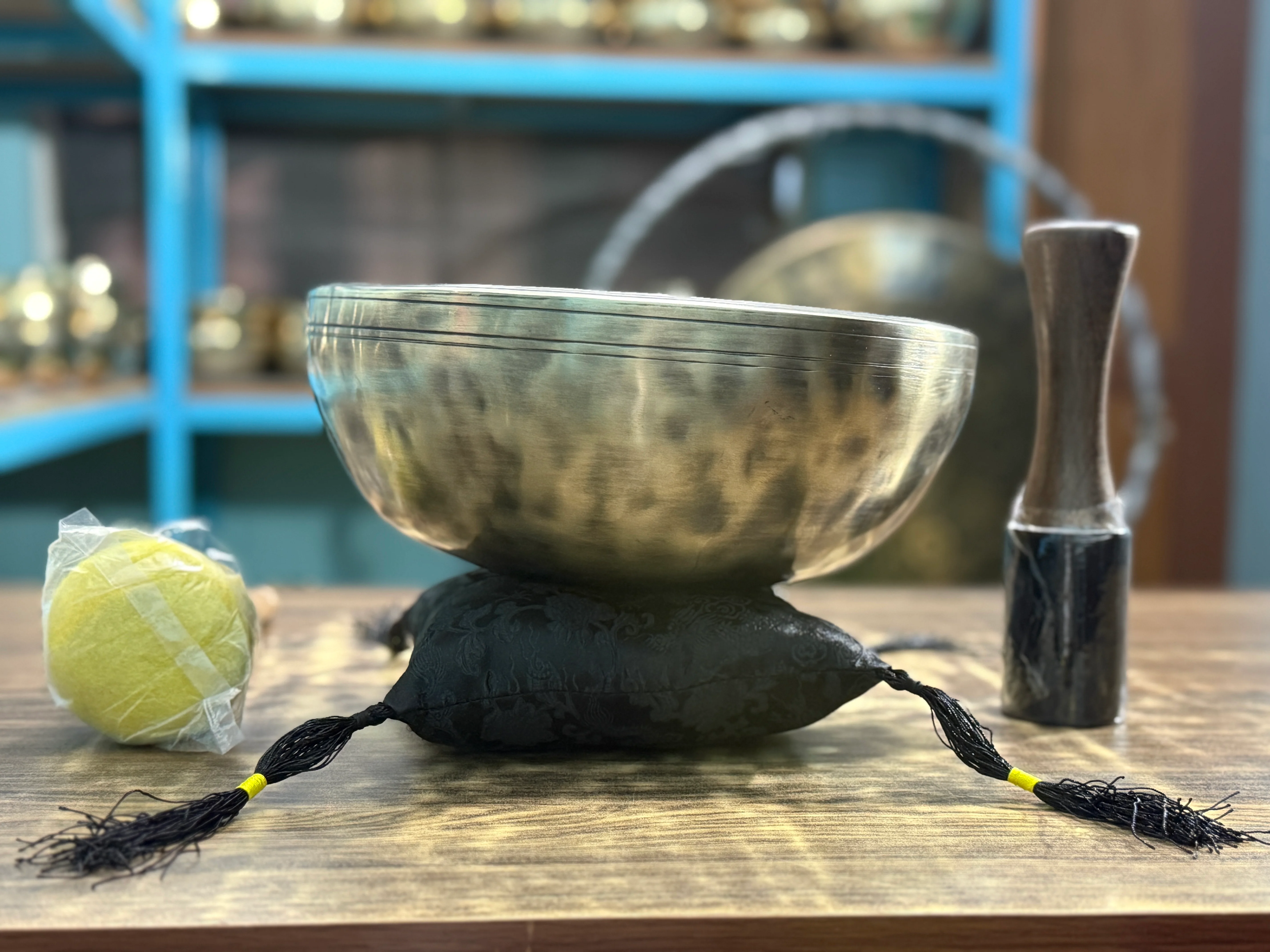11 Inch Extra Thick Rim Handmade Lingam Bowl I Limited Edition Bowl - Image 20