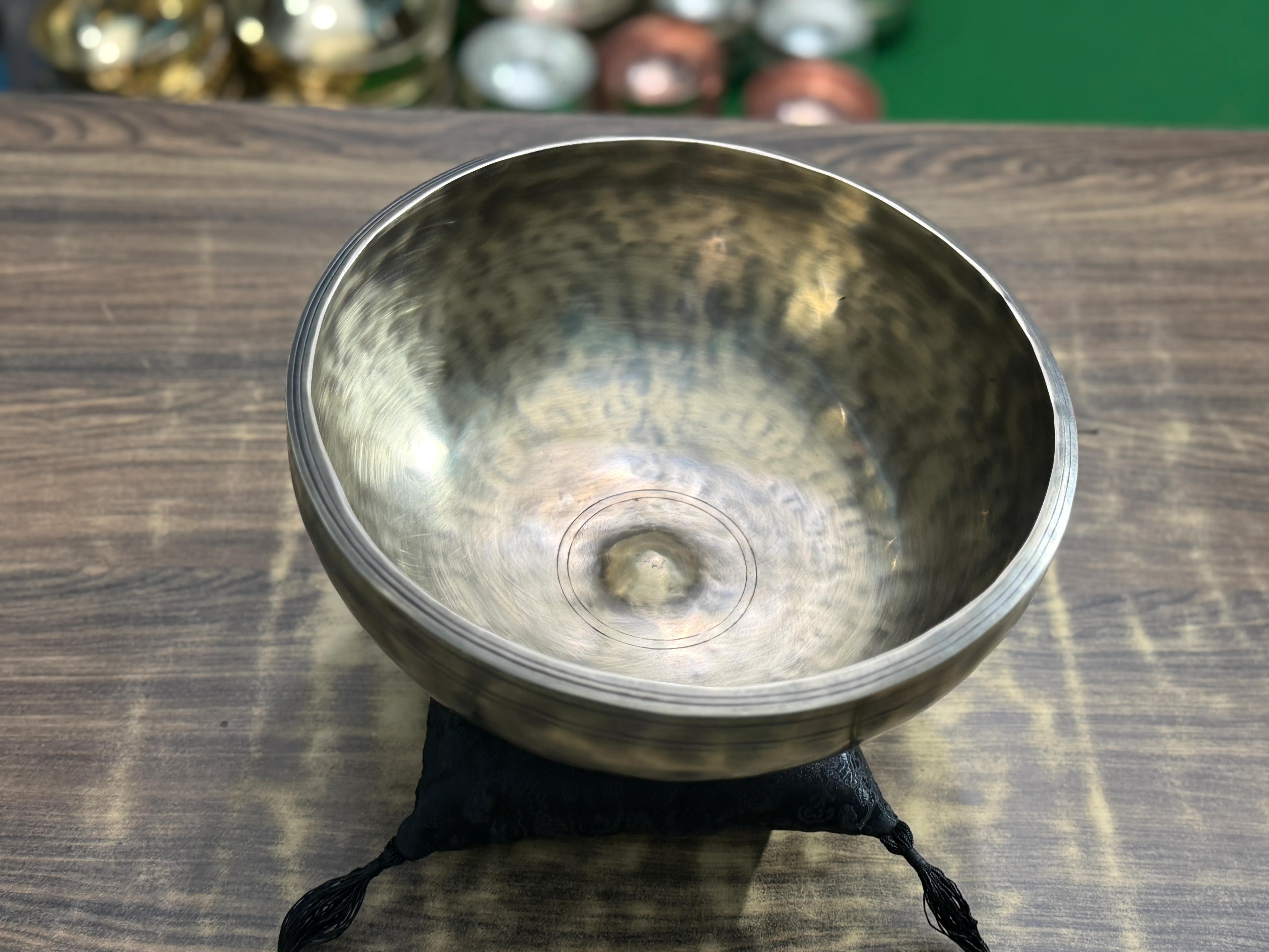 11 Inch Extra Thick Rim Handmade Lingam Bowl I Limited Edition Bowl - Image 25