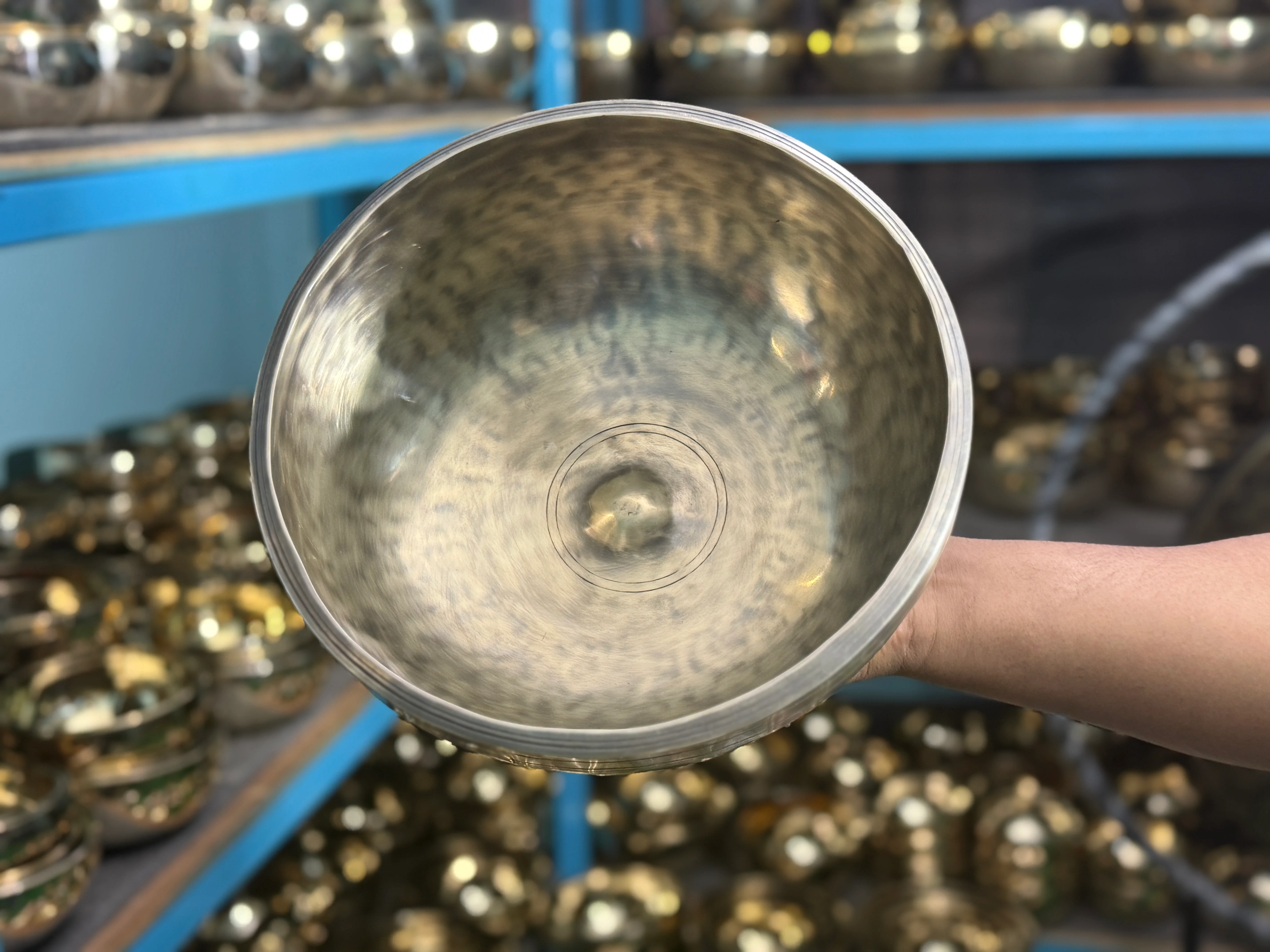 11 Inch Extra Thick Rim Handmade Lingam Bowl I Limited Edition Bowl - Image 32