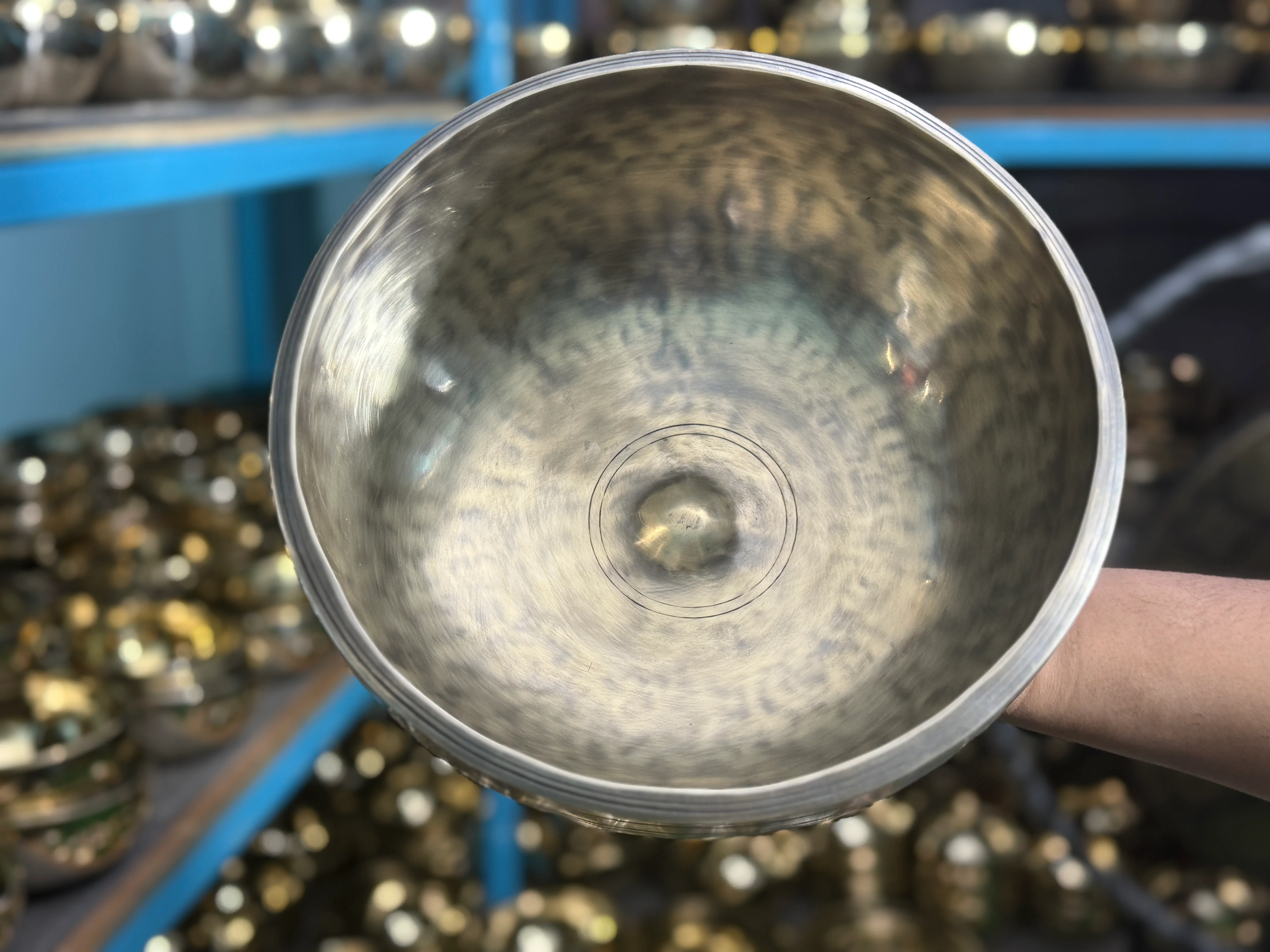 11 Inch Extra Thick Rim Handmade Lingam Bowl I Limited Edition Bowl - Image 34