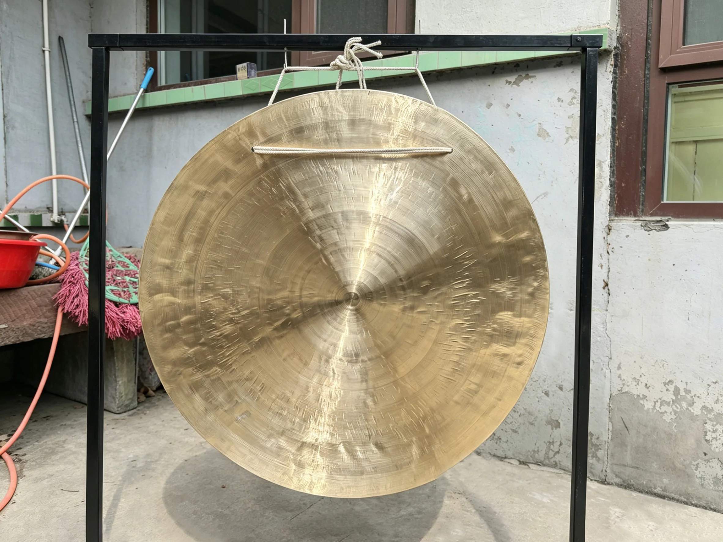 40 Inch Ohm Wind Gong I Handmade For Ohm Store - Image 4