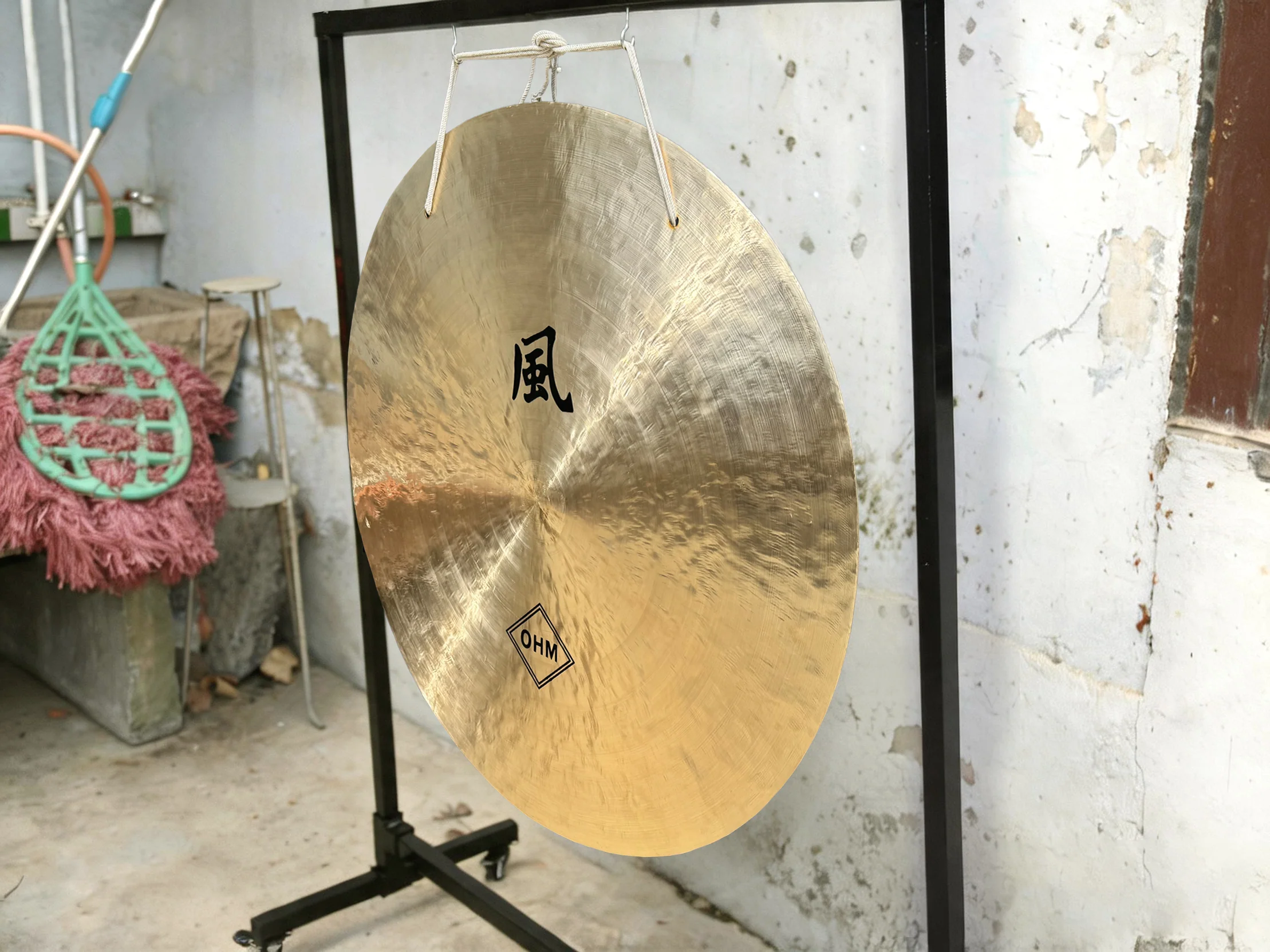 40 Inch Ohm Wind Gong I Handmade For Ohm Store - Image 5