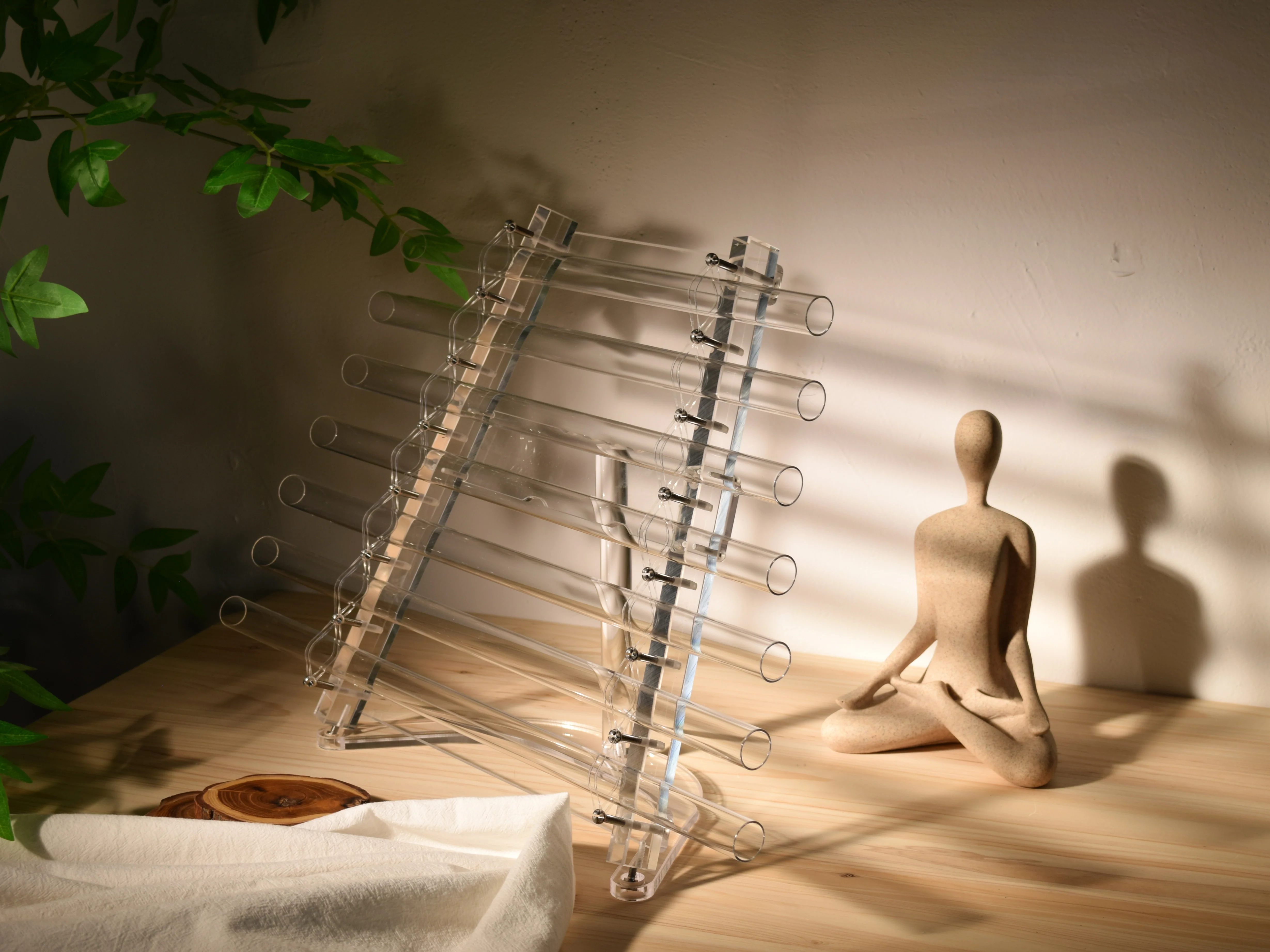 7-Note 440Hz Crystal Harp (D Minor Scale) - Image 3