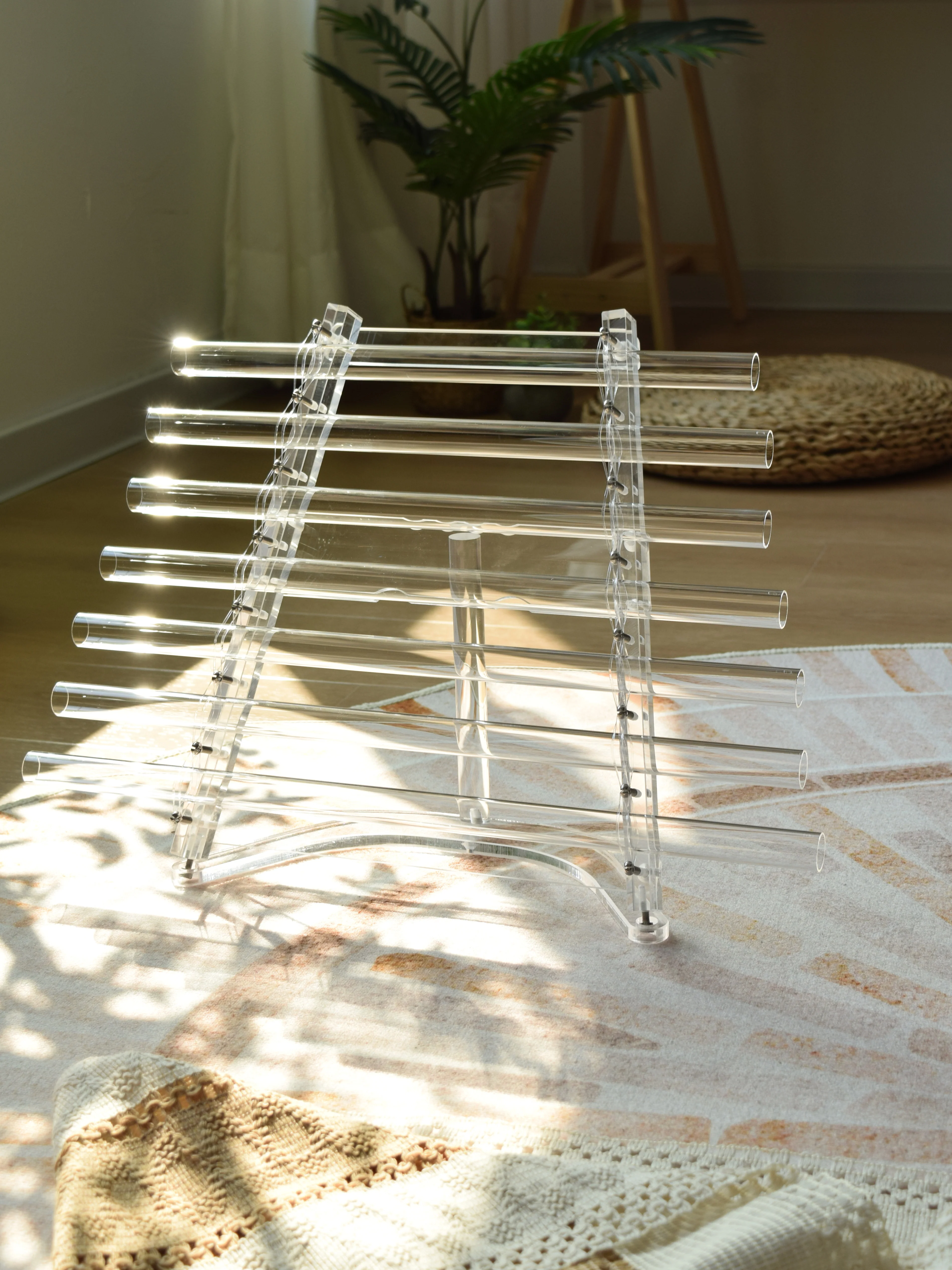 7-Note 440Hz Crystal Harp (D Minor Scale) - Image 8
