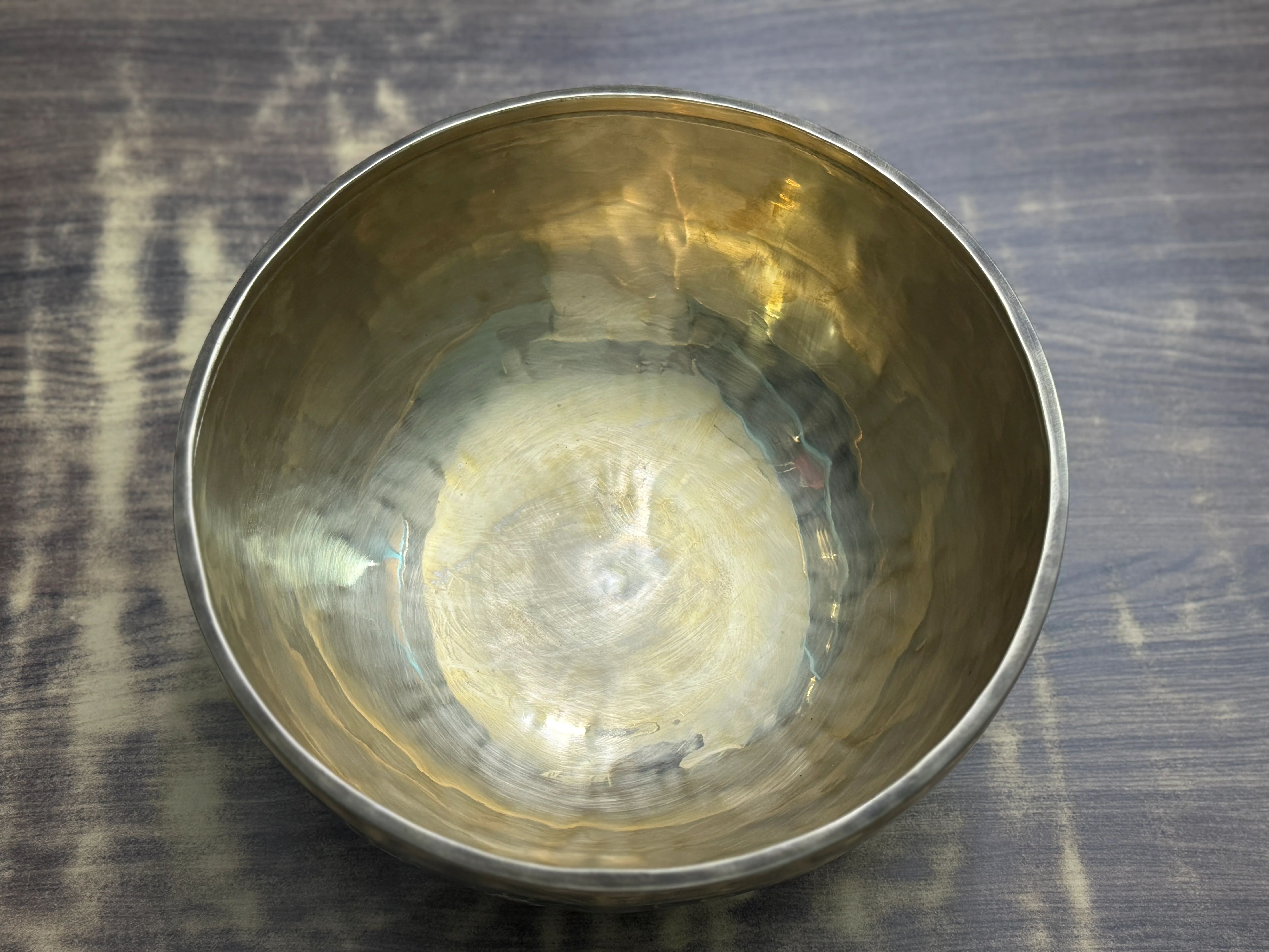 The Hummingbird's Garden. 8.5 Inch Hand-Painted Singing Bowl. Limited Edition Run - Image 4