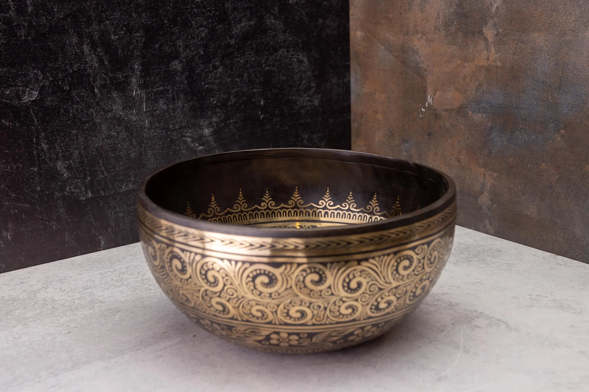 9.25' B Flat Tone 4th Octave Bronze 0771 - Image 10