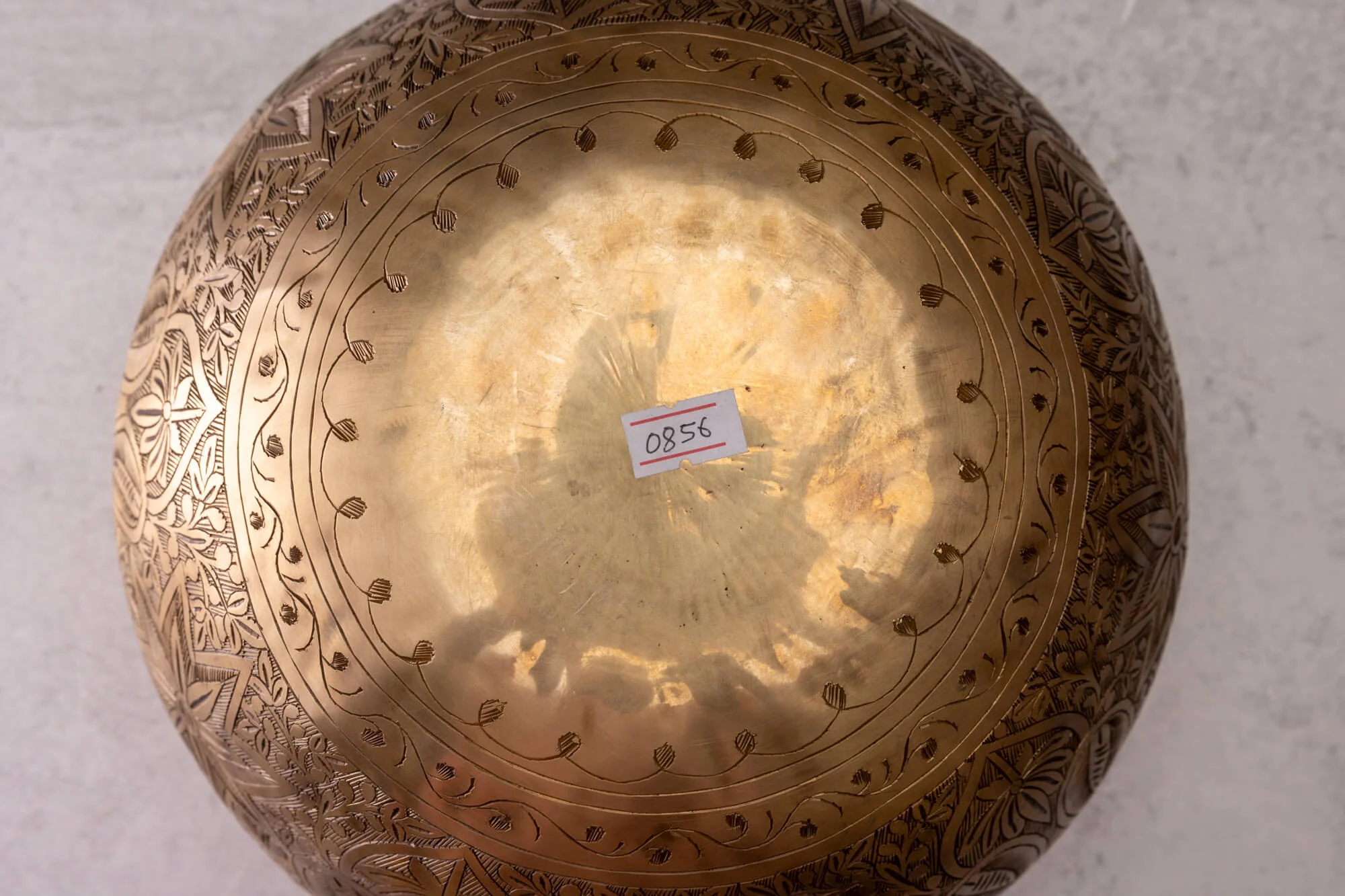 9.5' C Tone 3rd Octave Bronze 0856 - Image 10