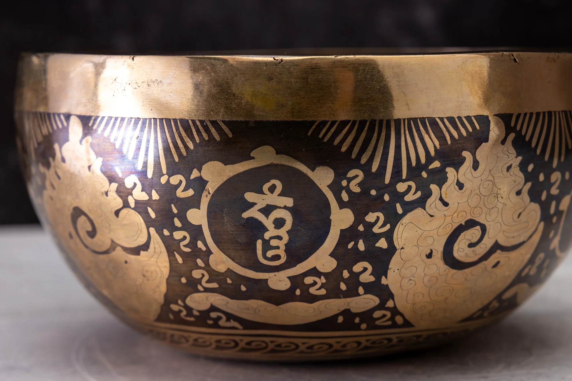 7' C# Tone 4th Octave Bronze 0949 - Image 13