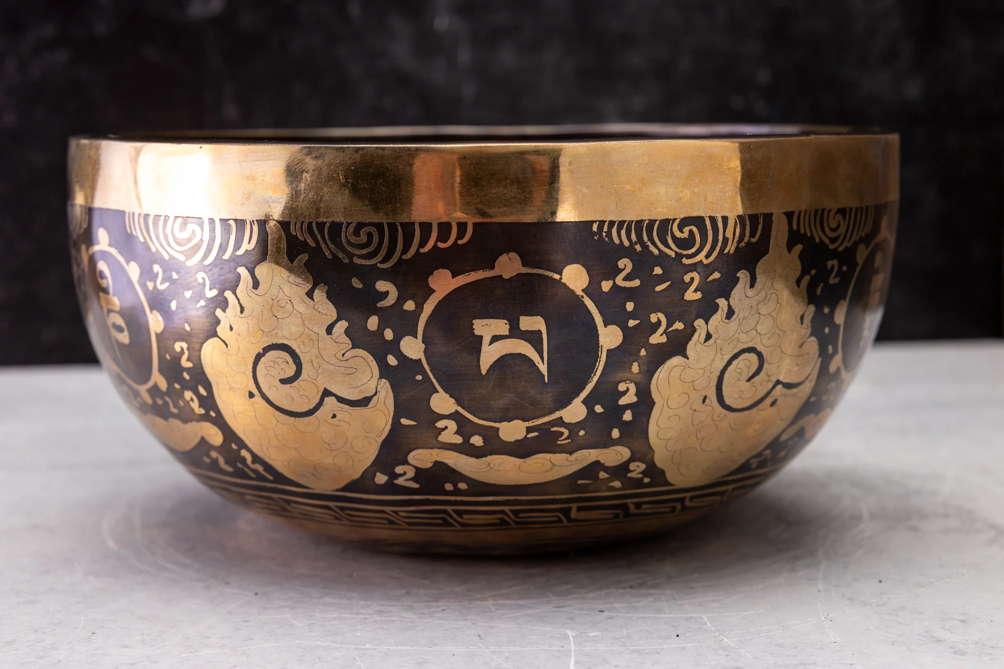 9' F Tone 3rd Octave Bronze 0956 - Image 11