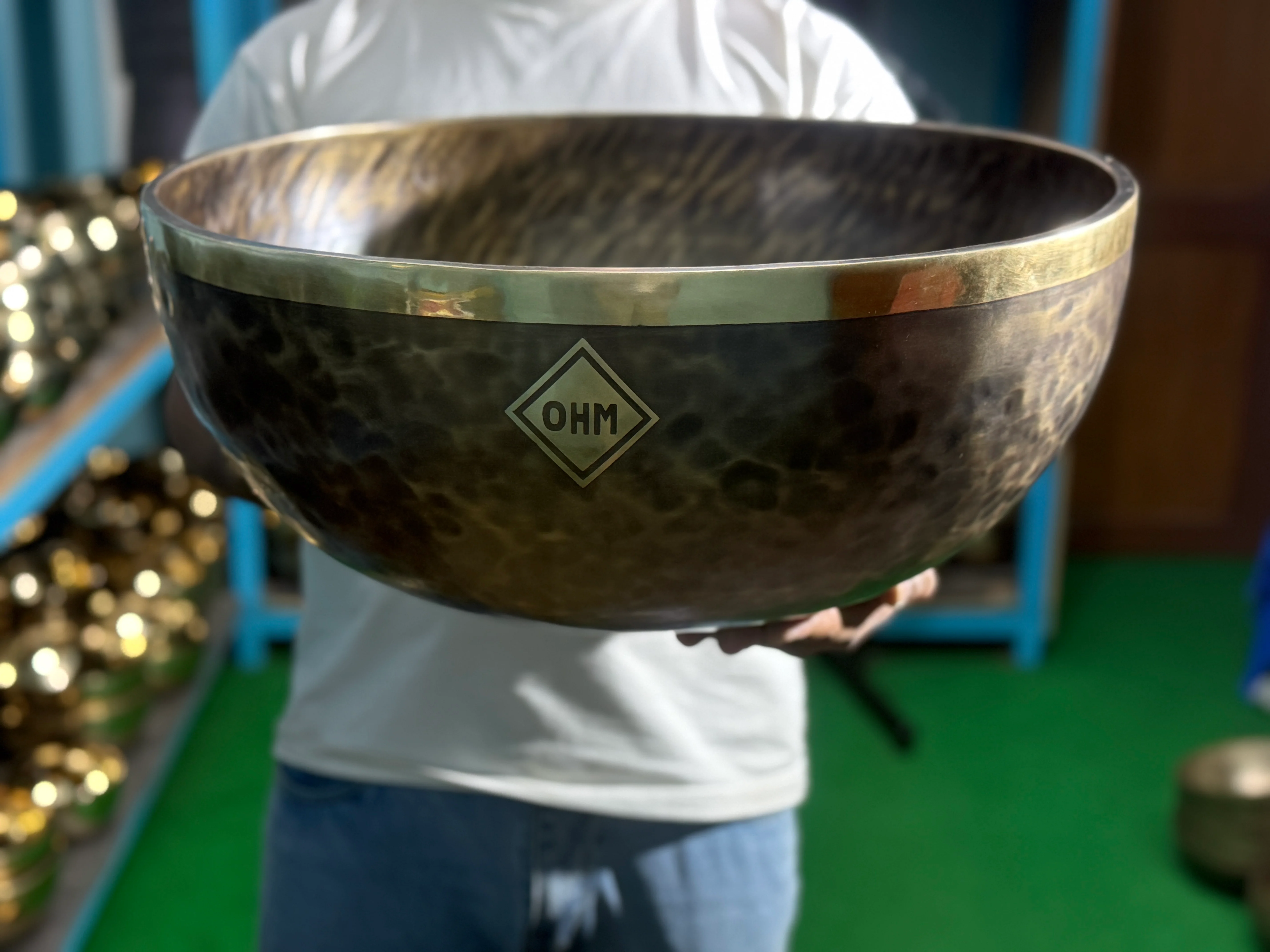 20 Inch Makers Mark Foot Bowl: Stand Inside Your Singing Bowl - Image 16