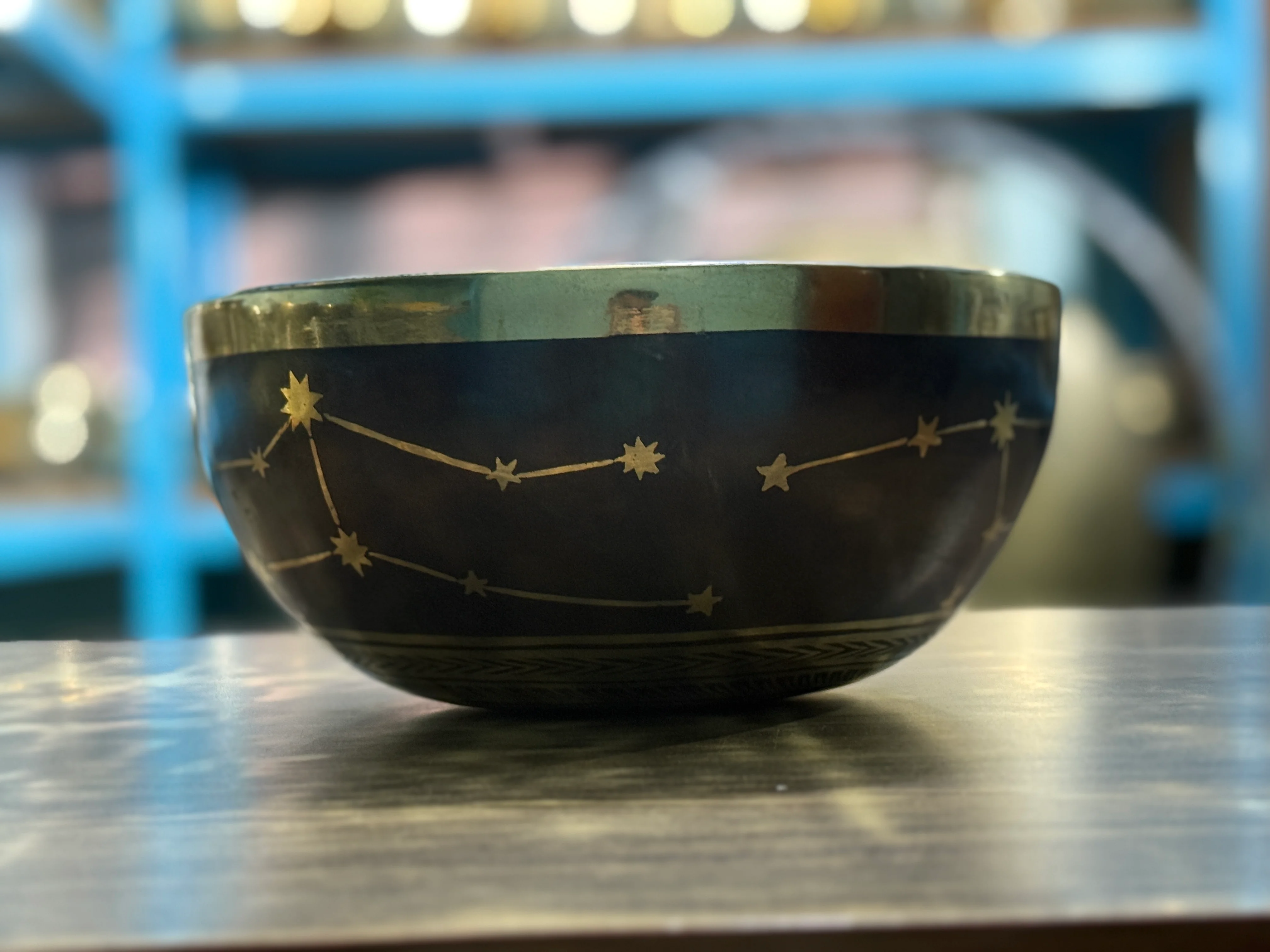 The Virgo Singing Bowl - 9 inch Large | Handmade In Nepal - Image 7