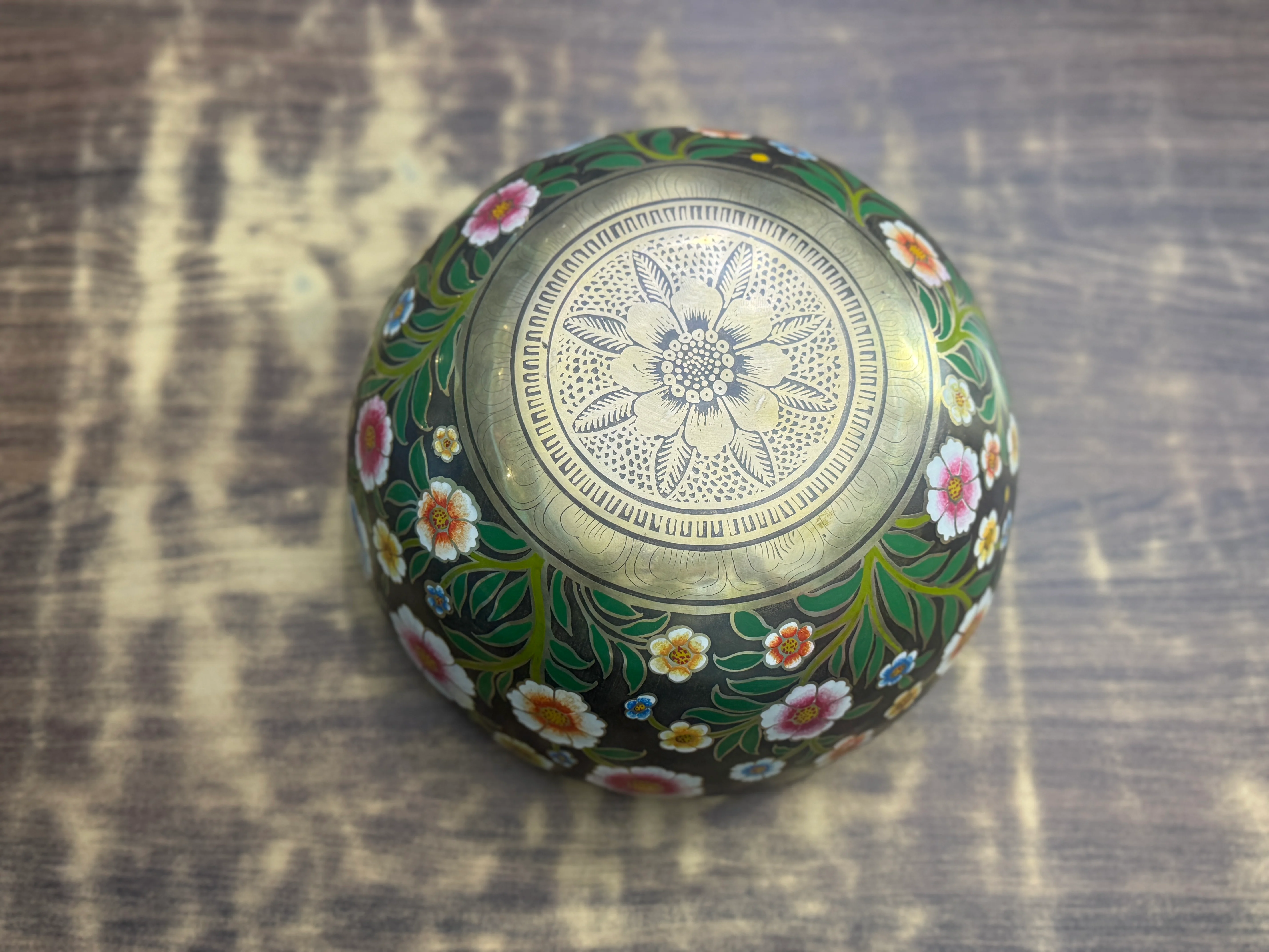 The Meadow Bowl I  9 Inch Hand-Painted Singing Bowl. Limited Edition Run - Image 10