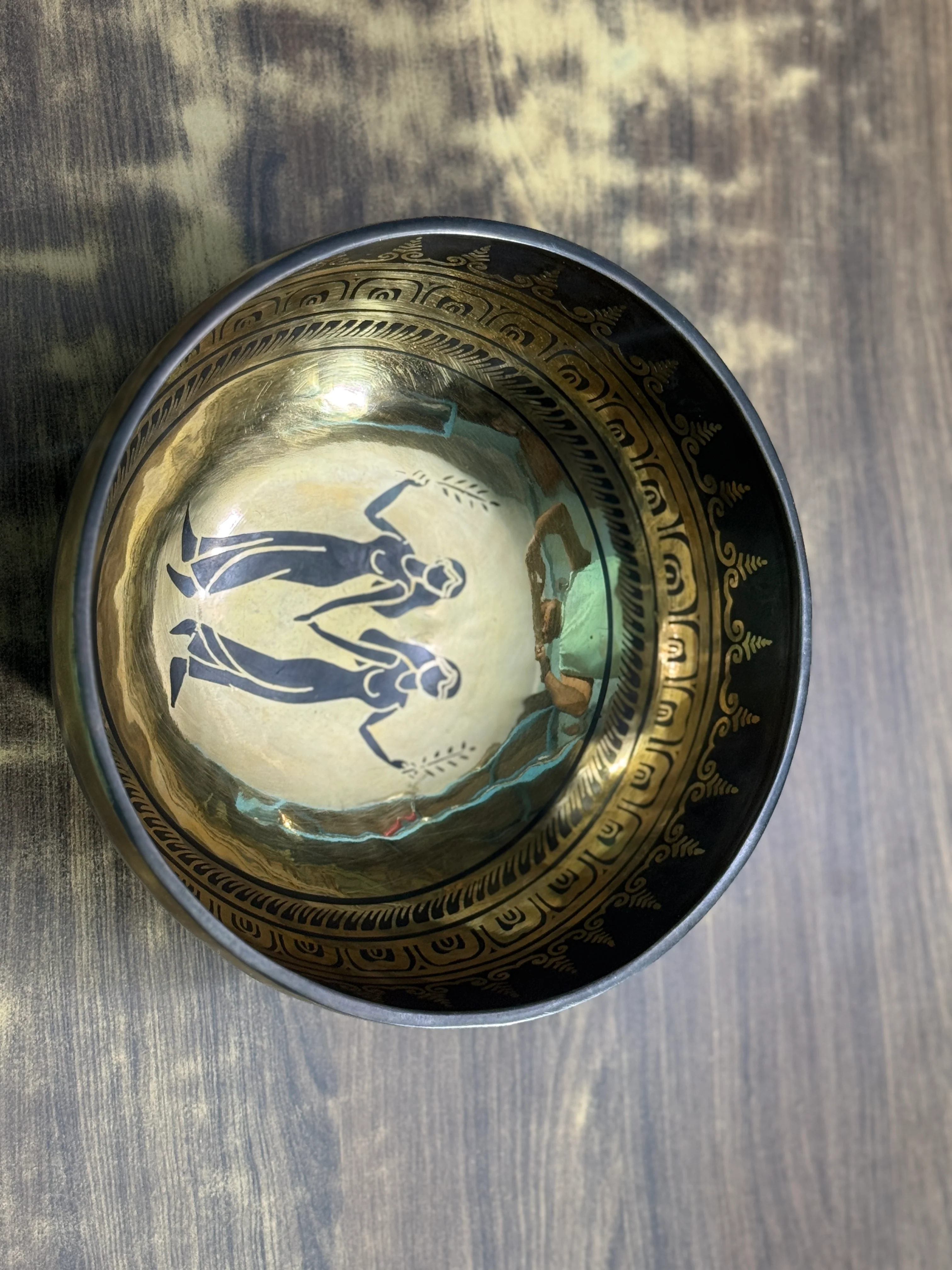 The Gemni Singing Bowl - 9 inch Large | Handmade In Nepal - Image 9
