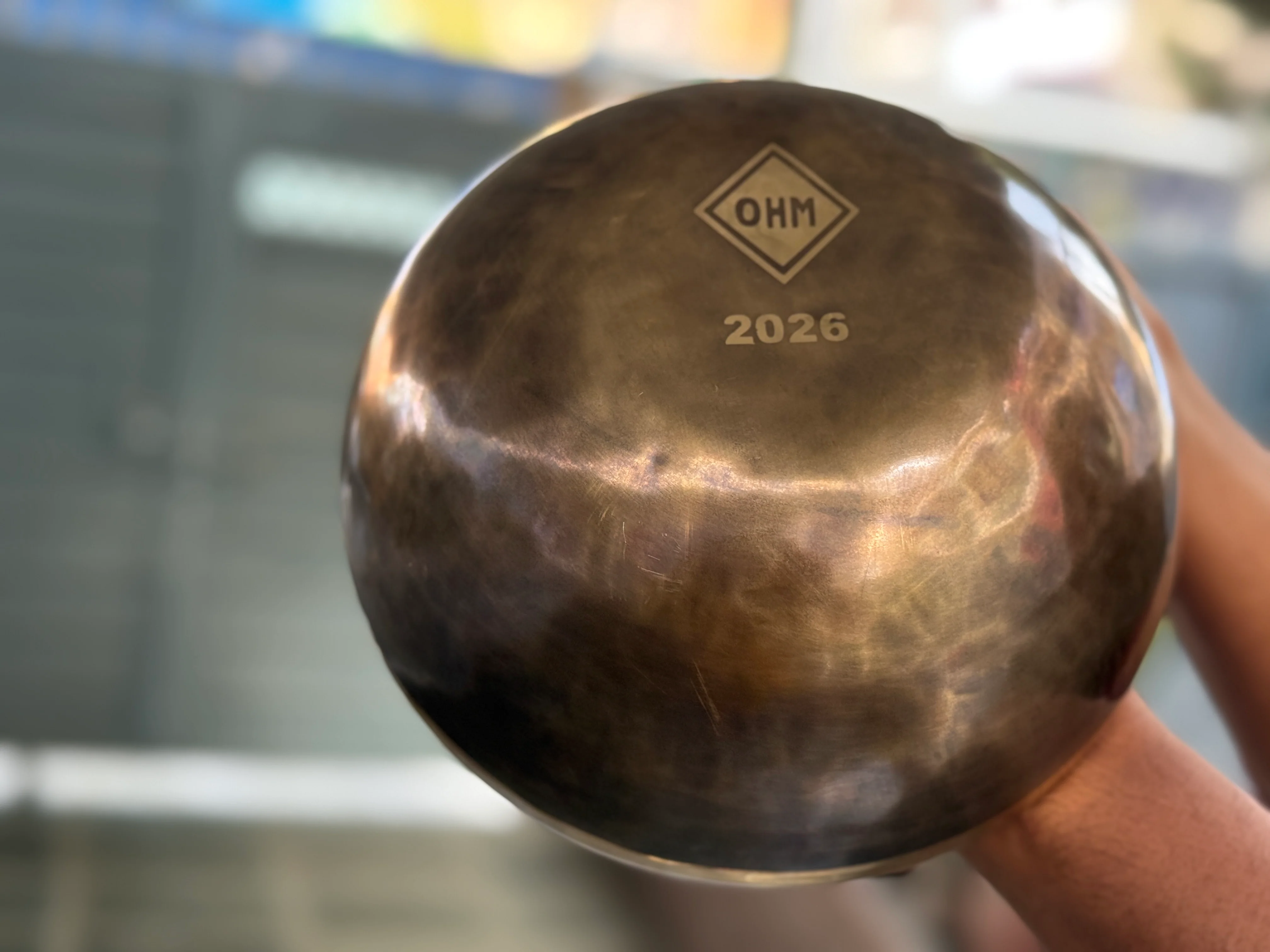 The Renewal Bowl: 9 Inch "New Years" Celebration Piece - Image 2