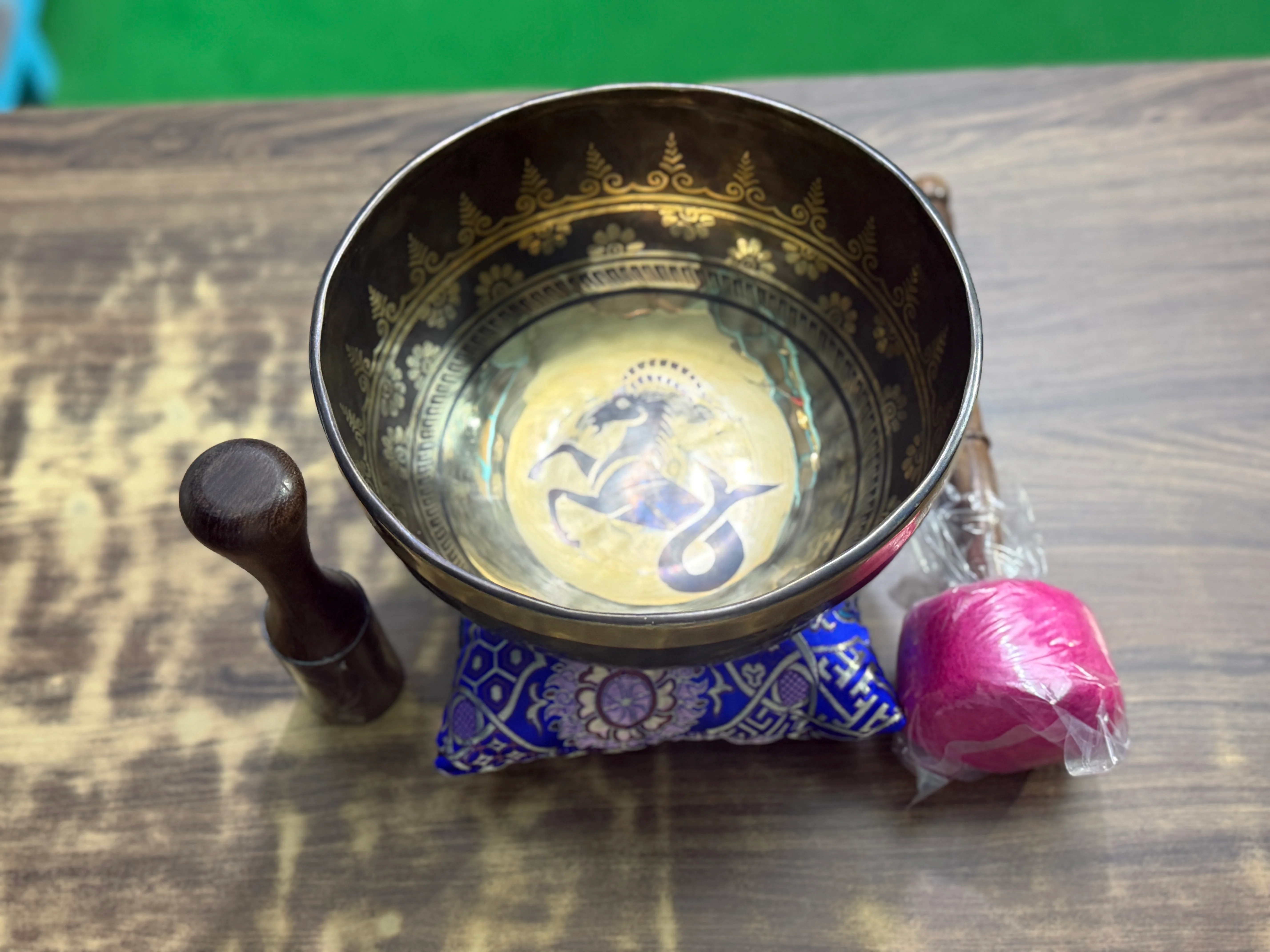 The Capricorn Singing Bowl - 9 inch Large | Handmade In Nepal - Image 24