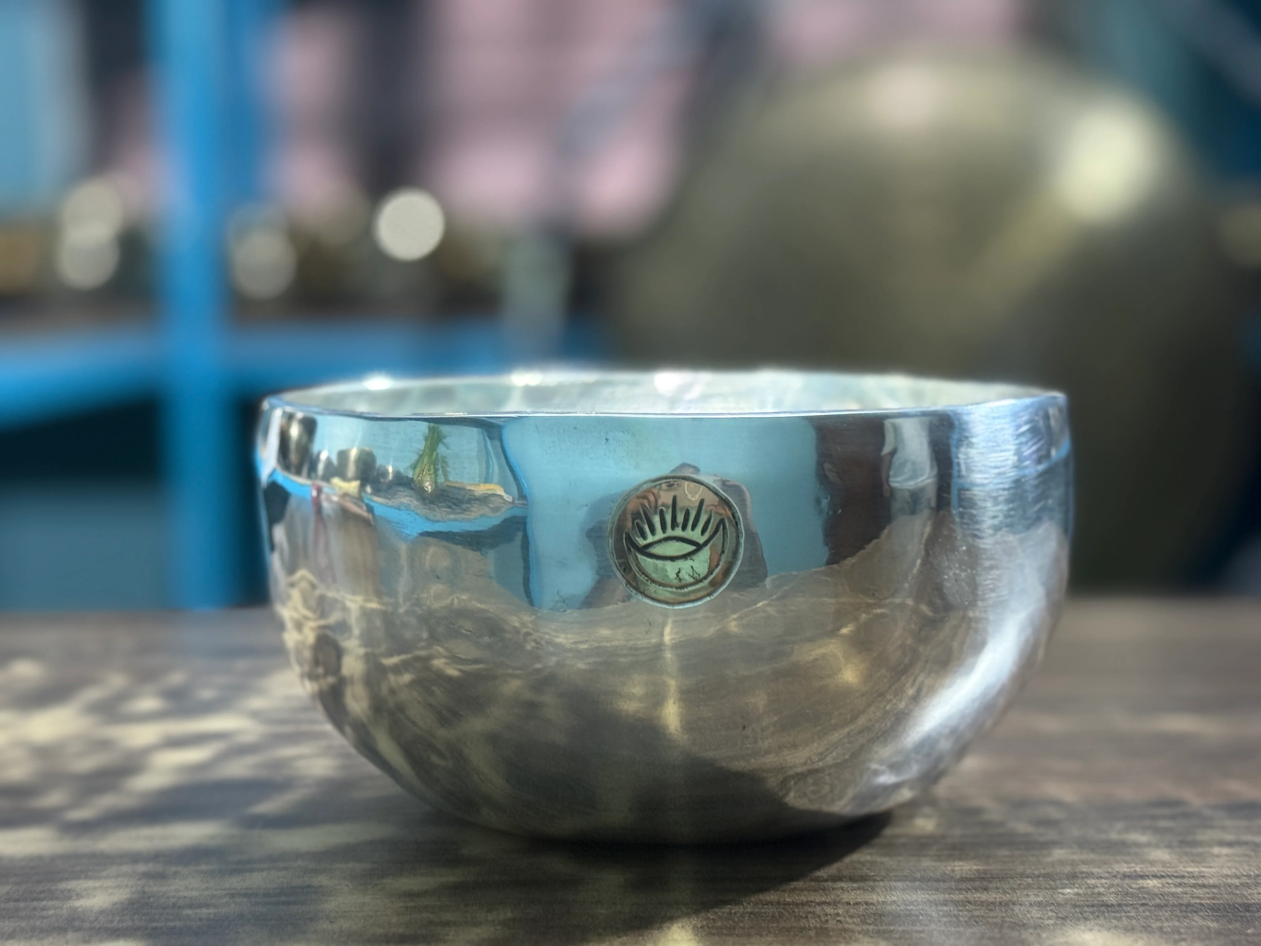 The Silver Singing Bowl: 7 inch | Silver Plated Singing Bowl - Image 11